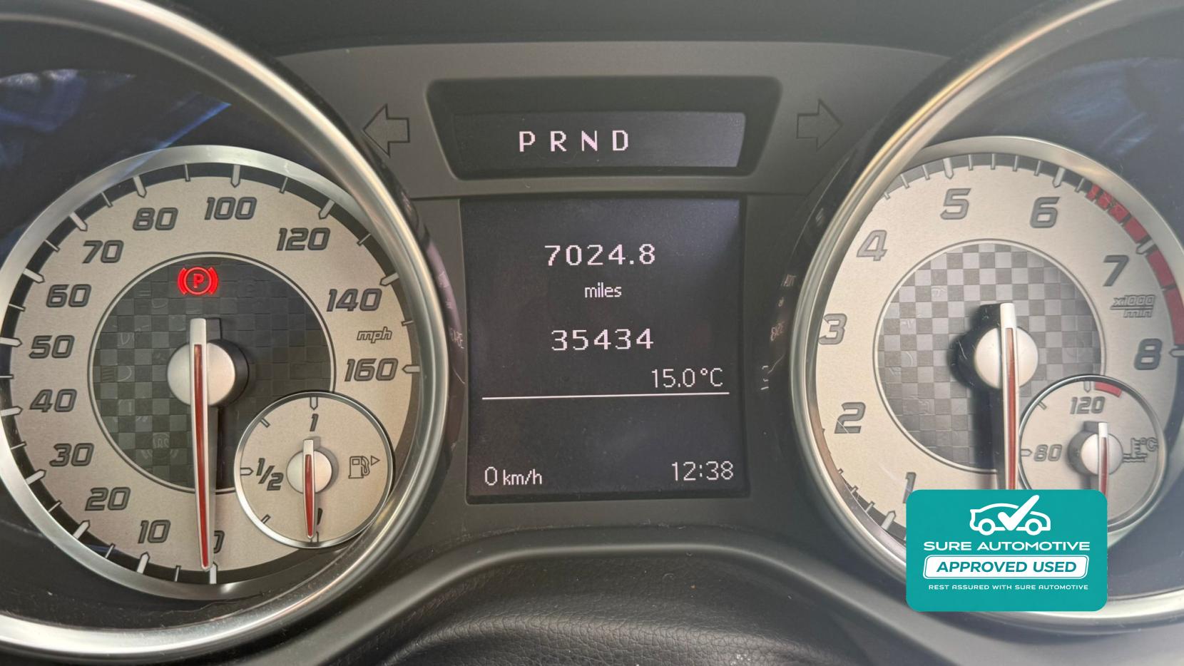 Mercedes-Benz SLK 1.8 SLK200 BlueEfficiency AMG Sport Convertible 2dr Petrol G-Tronic+ Euro 5 (s/s) (184 ps)