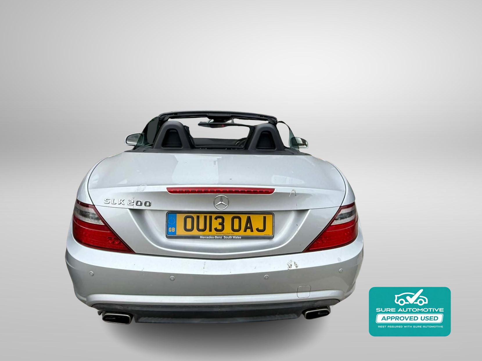 Mercedes-Benz SLK 1.8 SLK200 BlueEfficiency AMG Sport Convertible 2dr Petrol G-Tronic+ Euro 5 (s/s) (184 ps)