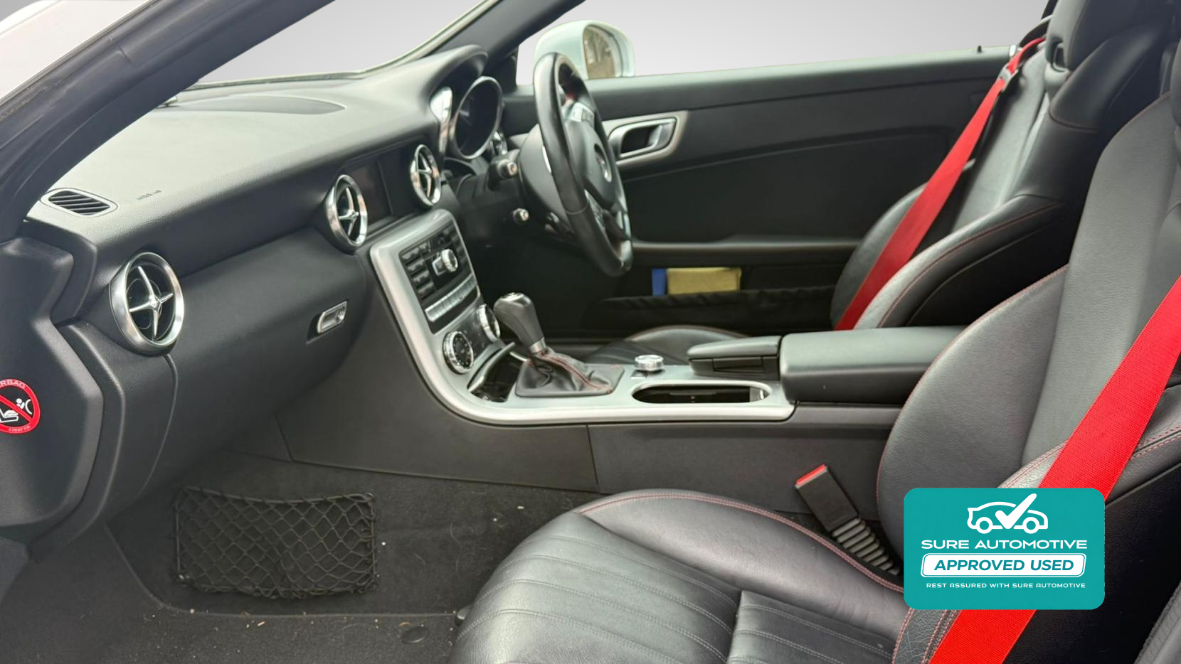 Mercedes-Benz SLK 1.8 SLK200 BlueEfficiency AMG Sport Convertible 2dr Petrol G-Tronic+ Euro 5 (s/s) (184 ps)