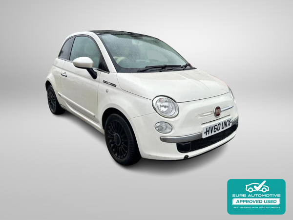 Fiat 500 1.2 Lounge Hatchback 3dr Petrol Manual Euro 5 (s/s) (69 bhp)