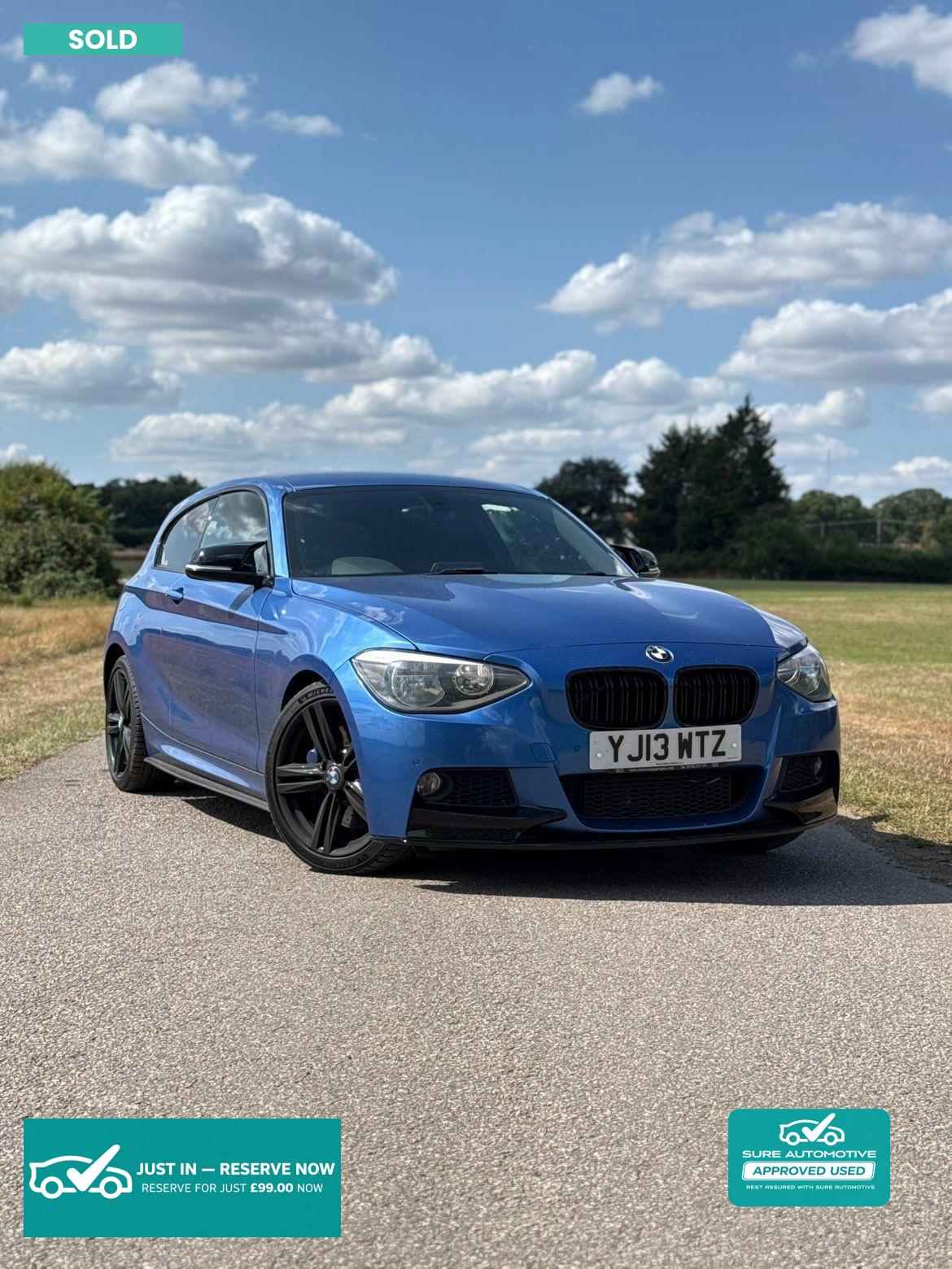 BMW 1 Series 2.0 125i M Sport Hatchback 3dr Petrol Manual Euro 6 (s/s) (218 ps)