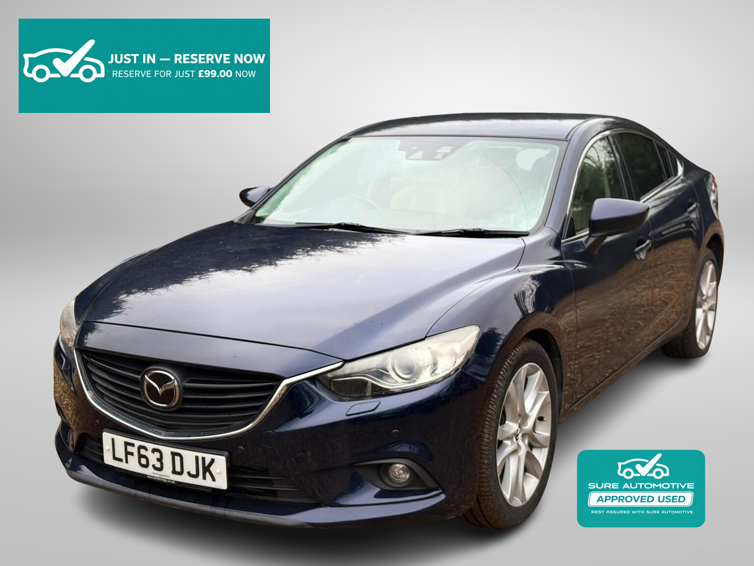 Mazda Mazda6 2.2 SKYACTIV-D Sport Nav Saloon 4dr Diesel Auto Euro 6 (s/s) (175 ps)
