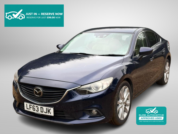 Mazda Mazda6 2.2 SKYACTIV-D Sport Nav Saloon 4dr Diesel Auto Euro 6 (s/s) (175 ps)