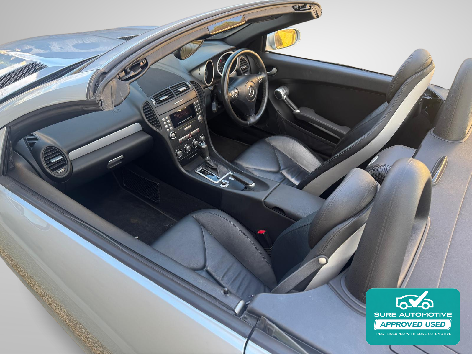 Mercedes-Benz SLK 1.8 SLK200 Kompressor Convertible 2dr Petrol Automatic (211 g/km, 163 bhp)