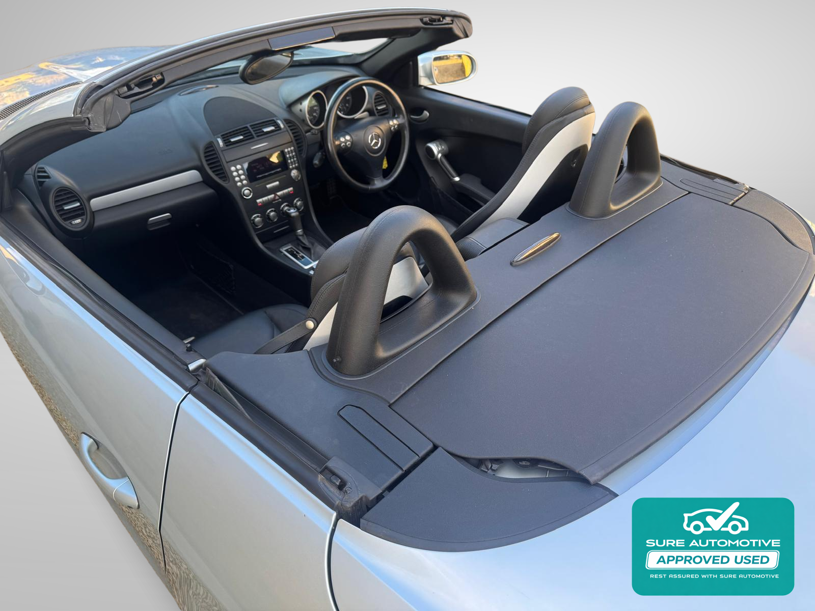 Mercedes-Benz SLK 1.8 SLK200 Kompressor Convertible 2dr Petrol Automatic (211 g/km, 163 bhp)