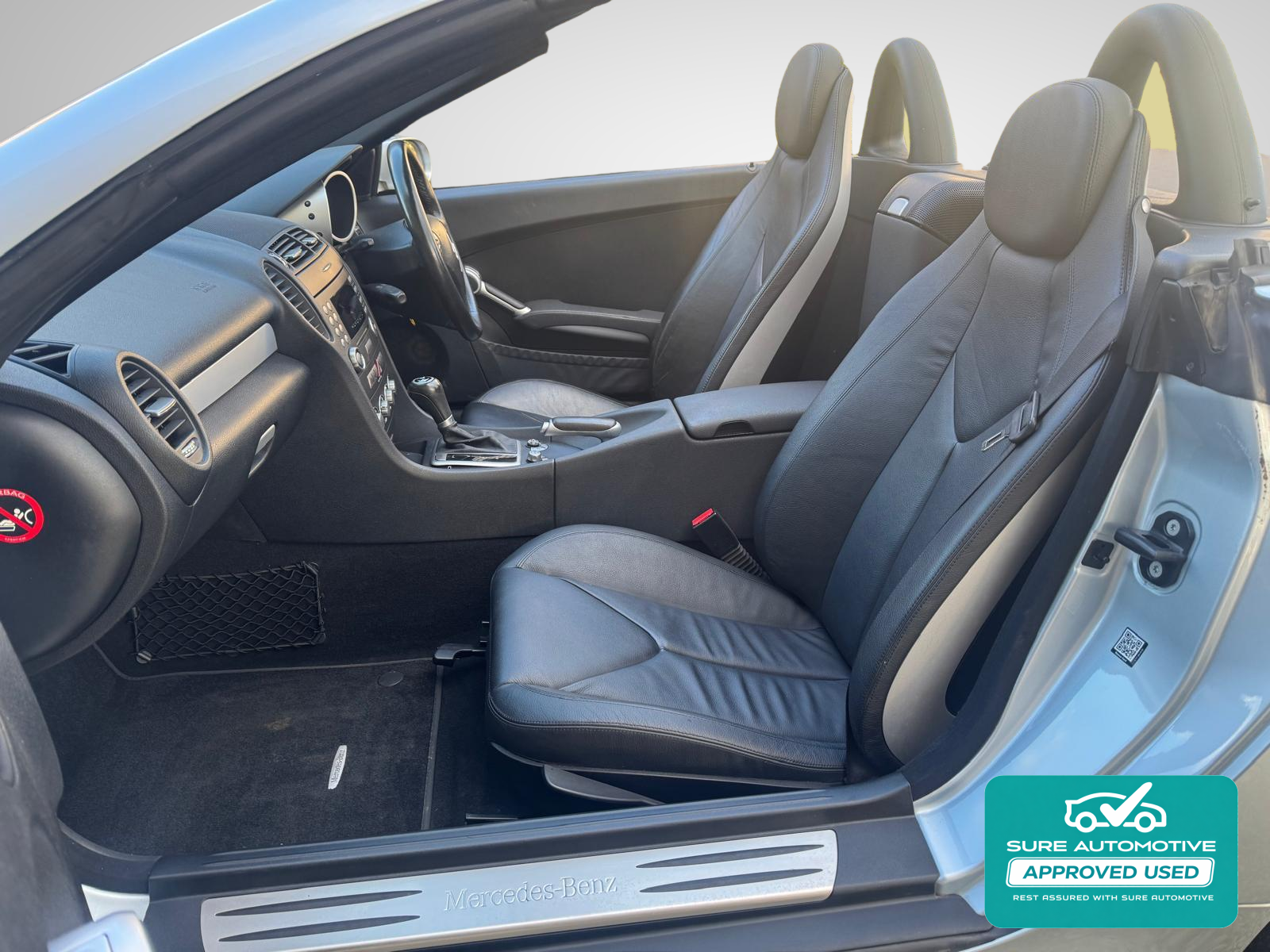 Mercedes-Benz SLK 1.8 SLK200 Kompressor Convertible 2dr Petrol Automatic (211 g/km, 163 bhp)