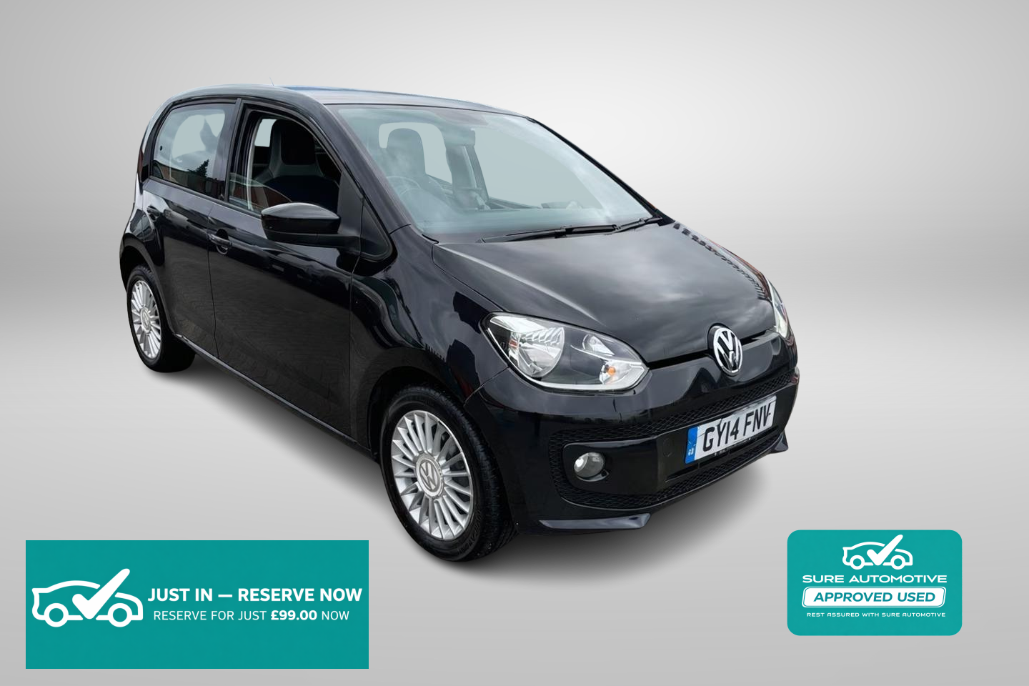 Volkswagen up! 1.0 High up! Hatchback 5dr Petrol Manual Euro 5 (75 ps)
