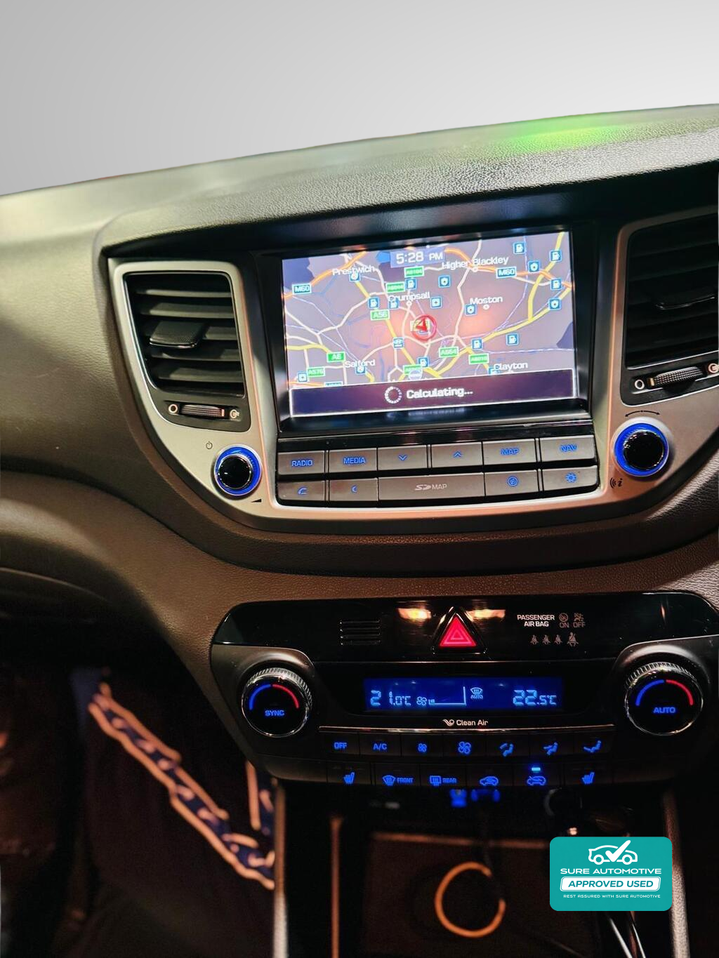 Hyundai TUCSON 1.7 CRDi Blue Drive SE Nav SUV 5dr Diesel Manual Euro 6 (s/s) (116 ps)